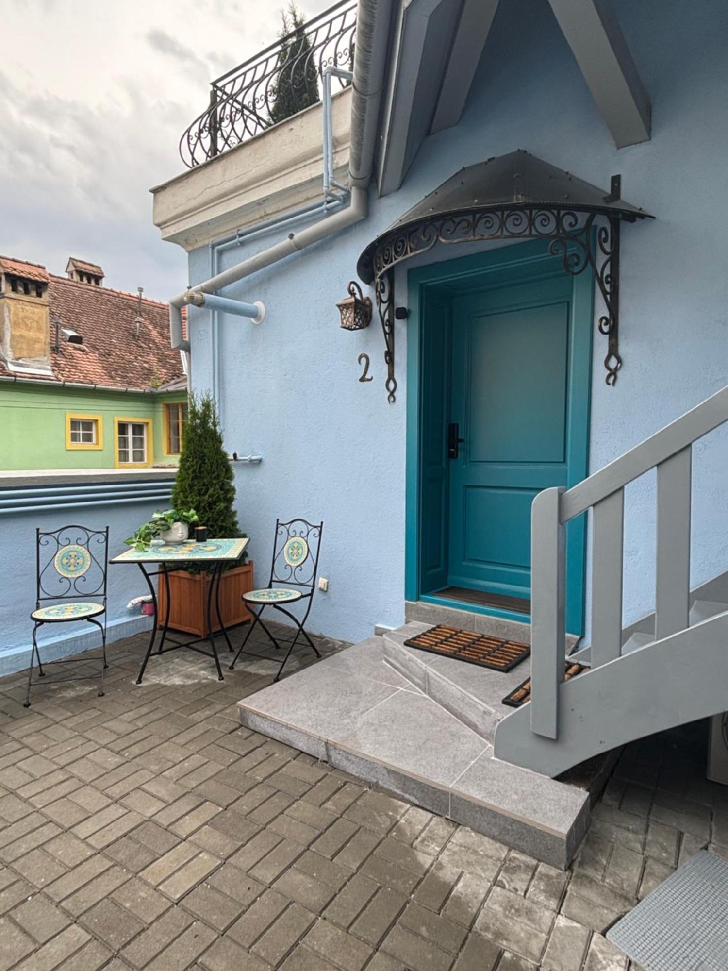 Blue House Citadel Elite Sighisoara Apartment Luaran gambar