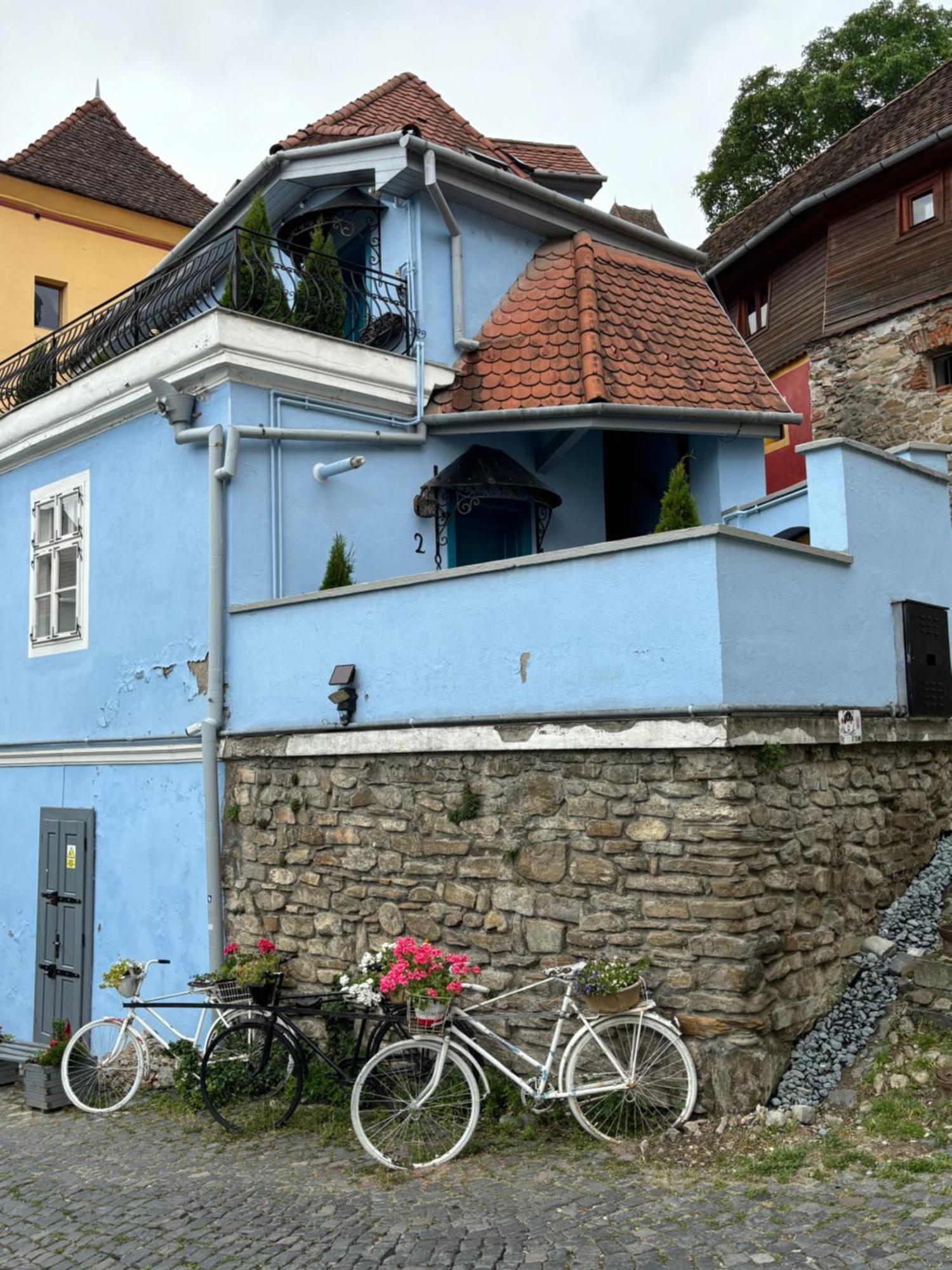 Blue House Citadel Elite Sighisoara Apartment Luaran gambar